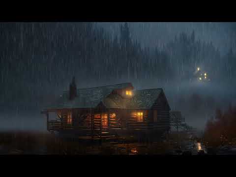 Rain and Thunder Sounds for Deep Sleep 🌧️ Ultimate Relaxation | Fall Asleep Fast with Natural White