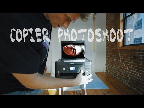 Can you have a Photoshoot w/ a Copier Machine?