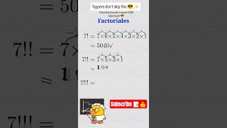 basic fractoriales rules😎👀✨ #ncertmaths #maths #cbsemaths #education #exam #mathbasics #mathstricks