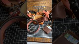 Top 5 Best Selling Handmade Leather Goods after 1 year #smallbusiness #leathercraft #top5