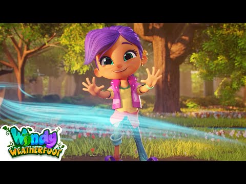 Super Powers With Weatherfoot! | Cartoon Adventures for Kids | Windy Weatherfoot