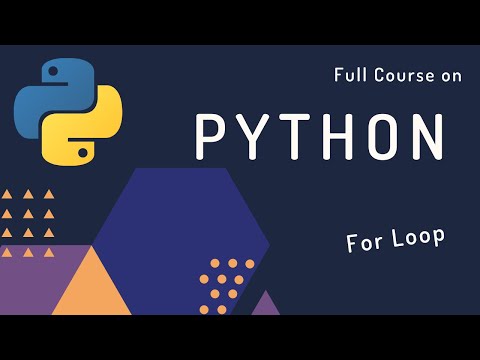 For loops in Python