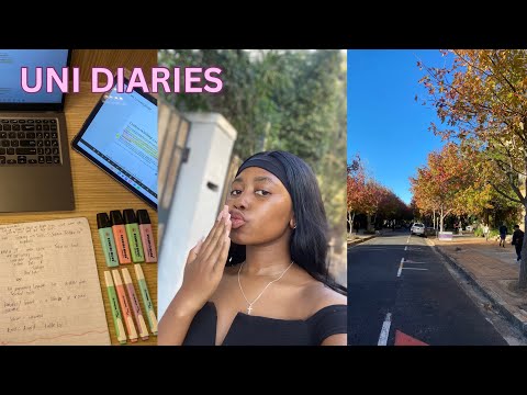 Uni Diaries | productive days | UCT  final year computer science student
