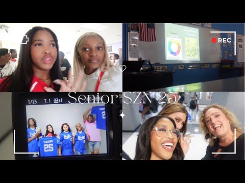 SPEND MY LAST-FIRST DAY(S) OF HIGHSCHOOL W/ME | senior year ᥫ᭡ | new classes, friends, senior stuff