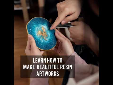 RESIN COASTER-TRAY WORKSHOP | INTERSTELLAR ART GALLERY