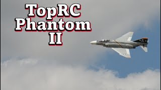 TopRC F-4 Phantom ll RC Jet first flight