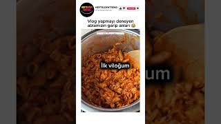Vlog Yapmayı Deneyen Ablamızın Garip Anları 😂 #komedi #keşfet