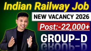 Railway Group D New Vacancy Out 2026✨All Details 