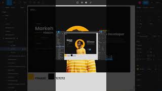 Portfolio Website UI Design in Figma 🔥 #figma #uiux #uidesign