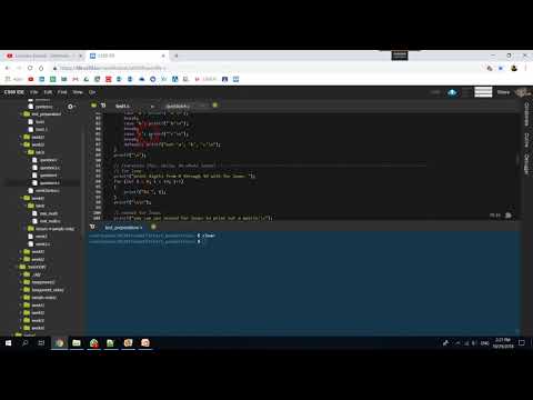 CT 02 Week 2 Recap - C variables, input output, iteration and arrays Part 1