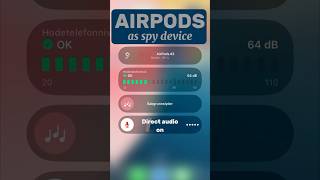 Turn Your AirPods Into a Spy Device with This iOS 18 Trick! #shortvideo #smartphone