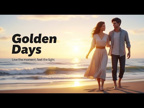 Golden Days 🌅 | Official AI Music Video (Pop Rap & Chill Vibes)