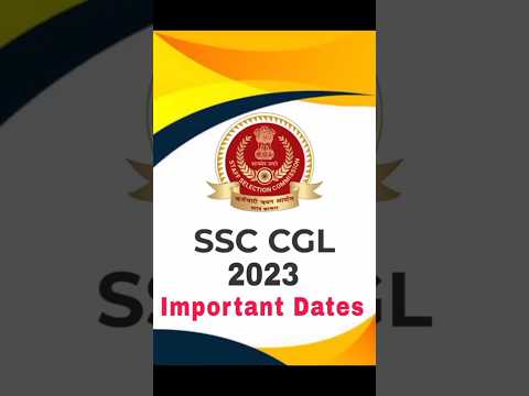 SSC CGL 2023 Exam Dates Changed #ssc #ssccgl #2023 #recruitment #shorts