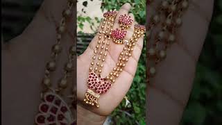Aishwaryam jewellery #necklacecollection #necklacefashion #necklacedesigns