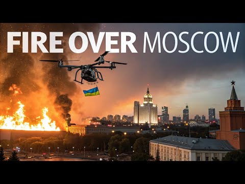 🔥 “Fire Over Moscow: Ukraine’s Deadliest Drone Blitz Shocks Russia!”