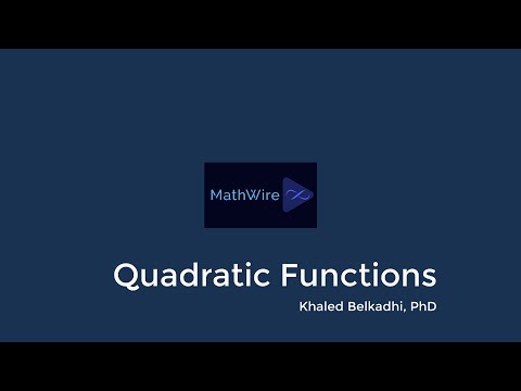 Quadratic Functions #3