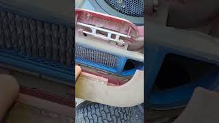 Checking everything out while charging the battery. #fixingstuff #craftsmanmower #lawnmower