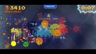 I think the Glitch Pac-Man blade is broken