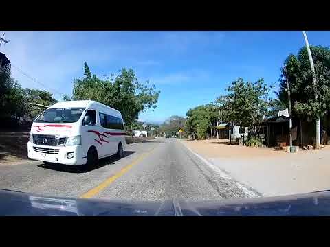 Driving Through Oaxaca in Volkswagen Beetle
