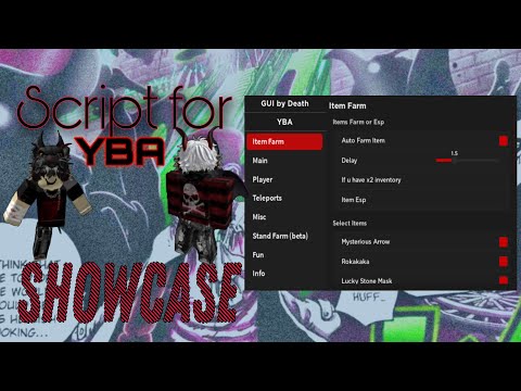 YBA Script  |  Shiny farm,  Farm Lucky Arrows, lvl Farm & More | 2023