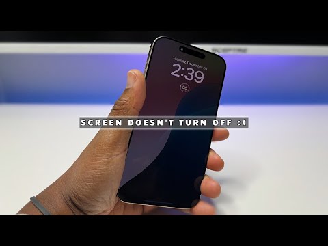 How to Turn Off iPhone Screen, Display Always On, Dim and Won't Turn Off • iPhone 16s