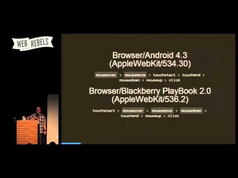 Getting touchy - an introduction to touch and pointer events - Patrick H. Lauke (@patrick h lauke)
