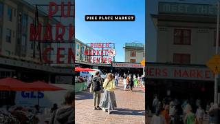 Exploring Seattle’s Most Famous Market 🍎 Pike Place Adventures Begin Here!