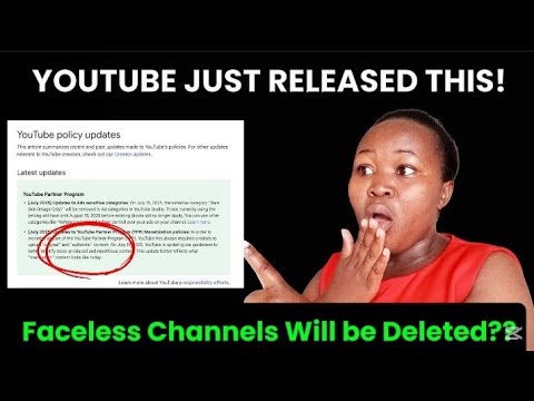 ONLY These 4 Faceless Channels are Still Monetized After the July,15th Monetization Update