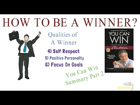 How To Be A Winner? | You Can Win Book Summary Part 2 | Last 3 Qualities Of A Winner.