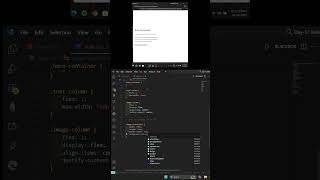Build a Minimalist Portfolio Hero Section | HTML & CSS | Codinggyan441