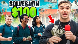 Can College Students Solve This Coding Question For $100