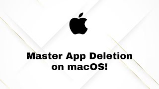 Uninstall Apps on macOS 2025 | Quick Tutorial