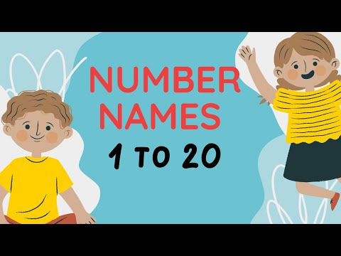 Number Names ( Learn Number Names 1 to 20)