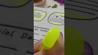 Cute diary design  💜💛 #aesthetic, #diary, #cute, #design, #cutedesign, #cutediarydesign, #supercute