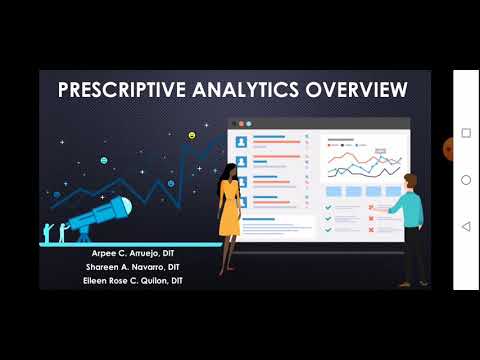 Prescriptive Analytics Overview