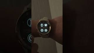Garmin Vivomove Trend: UX demo, how to start an exercise tracking