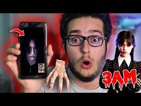 Calling Wednesday FACETİME At 3 Am ! OMG it's REALLY