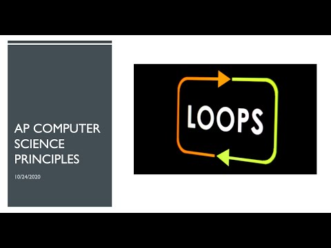 AP Computer Science Principles (Day 7): While Loop pt. 2
