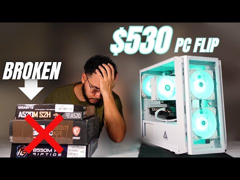 Three dead motherboards didn't stop me from building this $530 PC