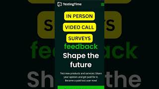 Get Paid To Test Websites On TestingTime (Online Side Hustle) #sidehustle #sideincome #earnmoney