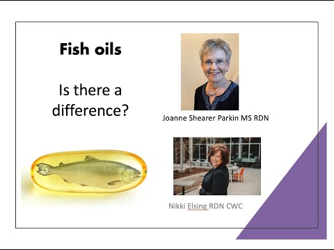 Fish Oils-Is There a Difference?