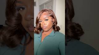 Chocolate Brown HD Lace Amazon Wig #wigs #wigreview #amazonwigs #aleshacarryne