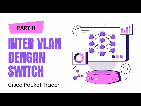 Cisco Packet Tracer - Inter vlan dengan switch