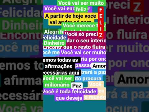 Esse áudio tem todas as afirmações que você deseja, escute ele com fé dentro de 24h chegará ate você