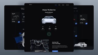 🚘 Create a Responsive Car Website Design Using HTML CSS & JavaScript