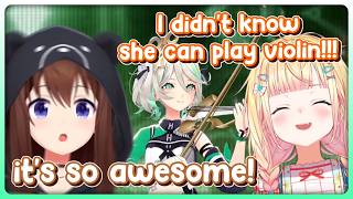 Cecilia Finally Showed Us Her New Violin!!! Also Sora and Nene Praising Her Violin Performance