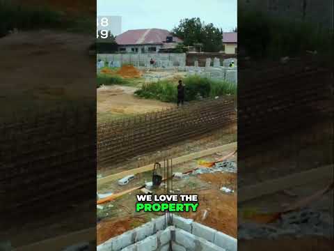 Lakefront Dream Home: Amazing Concrete Structure! #shorts
