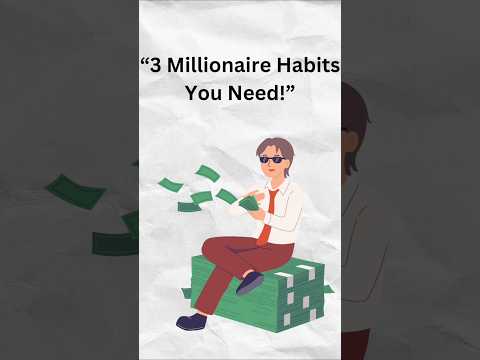 The Secret Millionaire Habits #successtips #moneyfacts #successhabits #shorts #usacanada #psychology