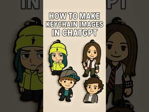 ChatGPT Can Make Keychains?! (Easy Tutorial!) #shorts #chatgpt #aitutorial