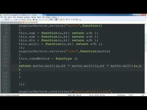 AngularJS tutorial (Chaper 6) (Part 5) extending custom service